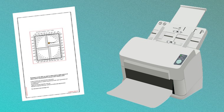 Stampare gli strumenti per cartografia