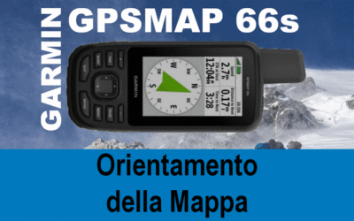 GARMIN GPSMAP 66s: Orientamento della pagina mappa