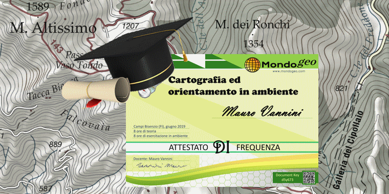 Attestato Mondogeo