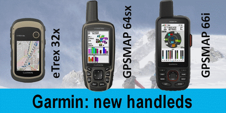 Garmin new handleds