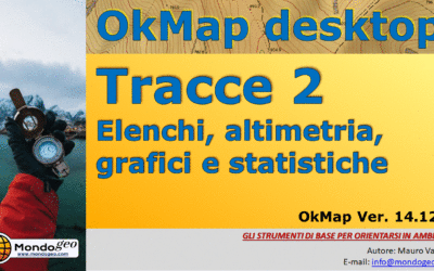 Tracce 2, liste, altimetria, grafici e statistiche