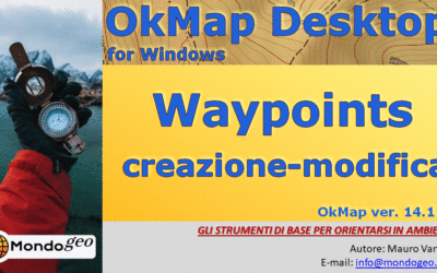 OkMap, creazione e modifica degli Waypoints