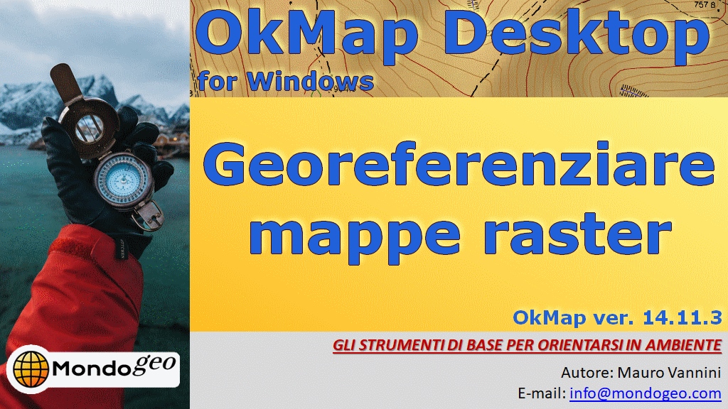 Georeferenziare mappe raster